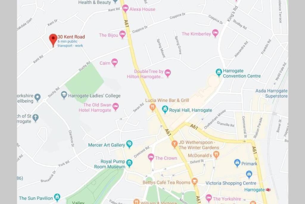 Appartamento Halcyon Harrogate Esterno foto
